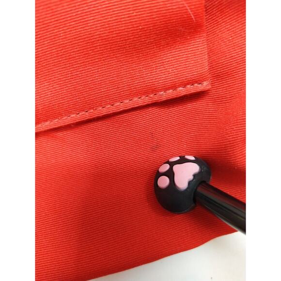 Coach Hampton Beige Canvas White Leather Trim Zipper Closure Tassel Satchel Bag - Picture 14 of 14